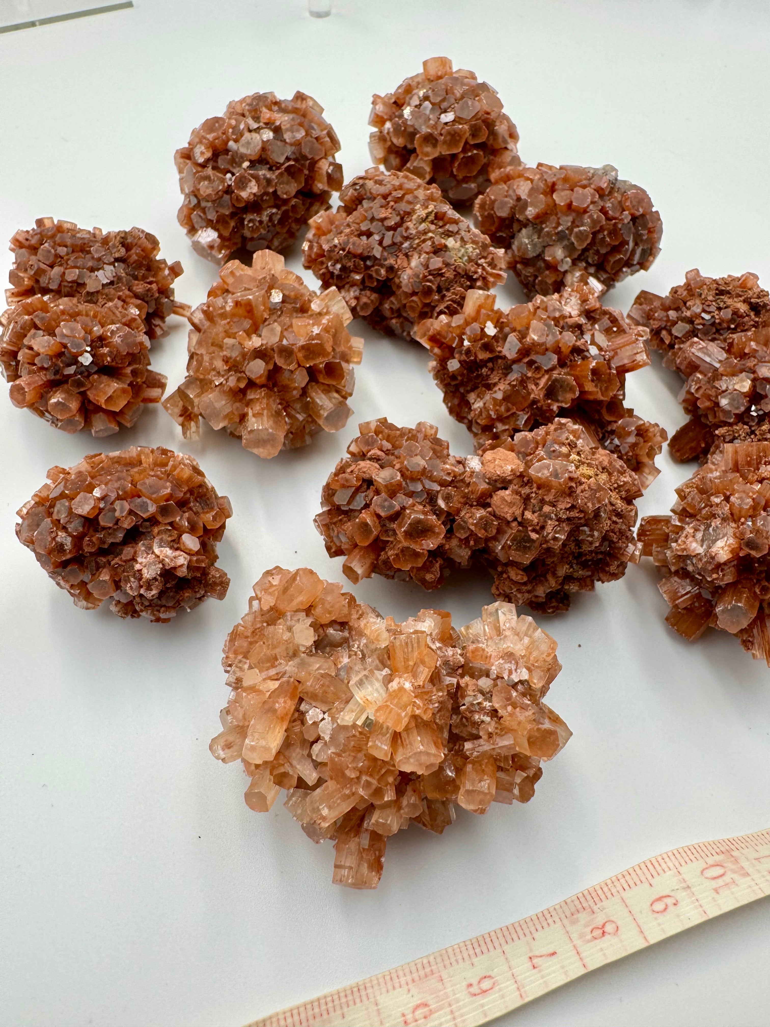 Lot 12 aragonites 4-5cm