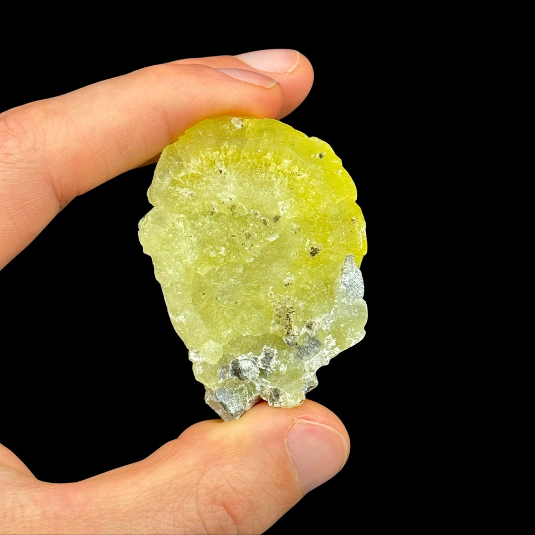 Brucite Jaune "Sun" Intense - Pakistan - Pièce Unique #02