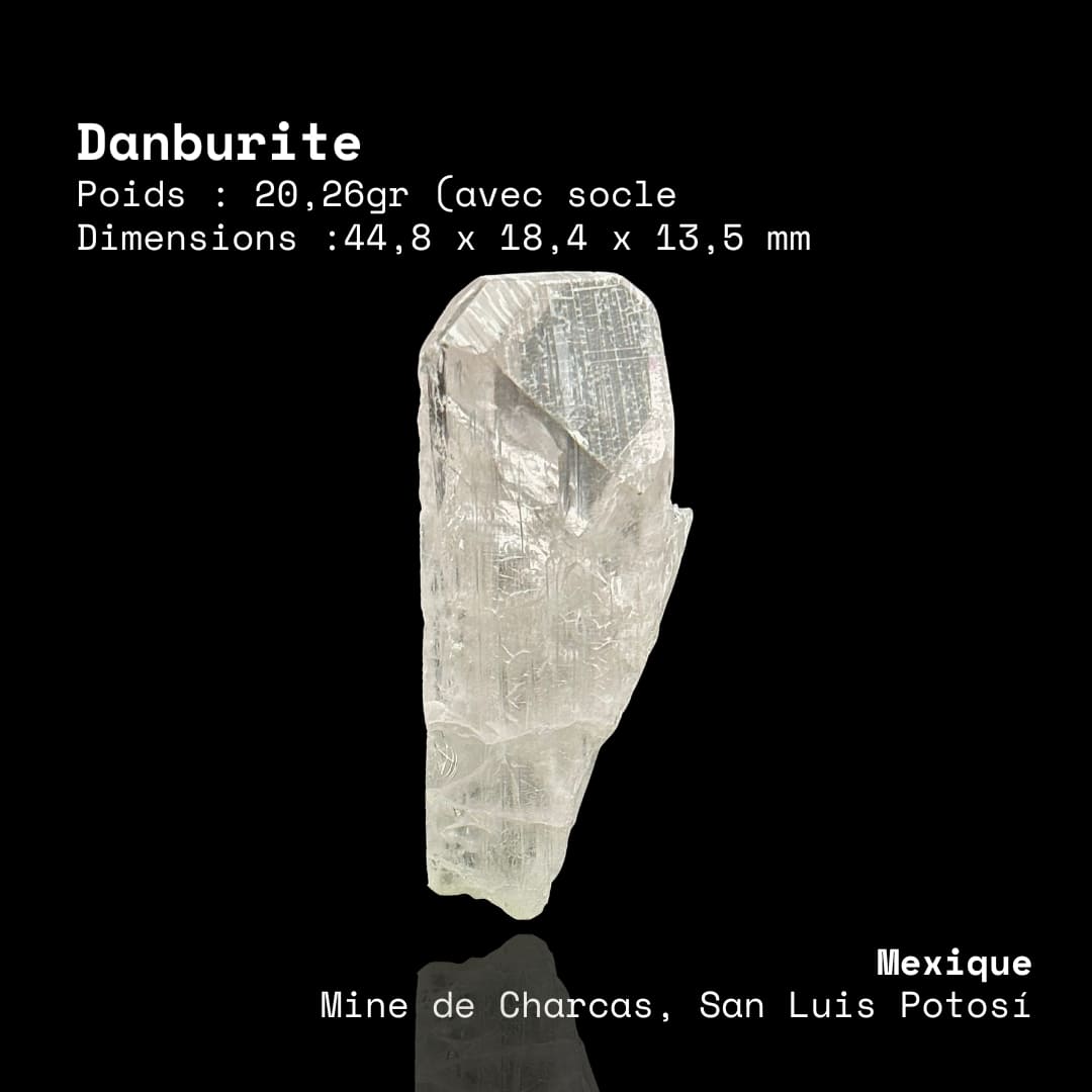 Danburite Blanche Rosée - (Mexique)