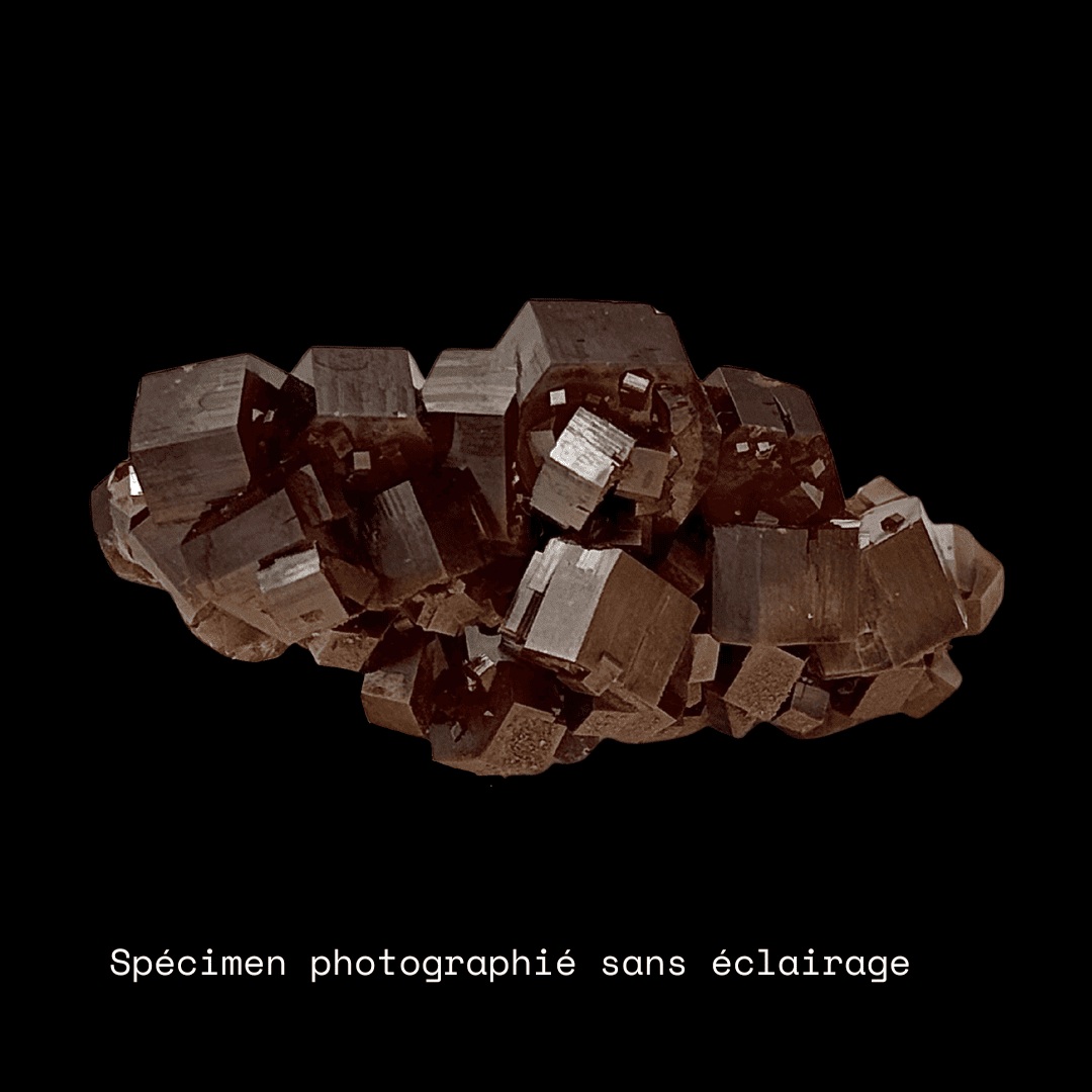 Vanadinite Cristallisée en Grappe (77g) - Mibladen, Maroc