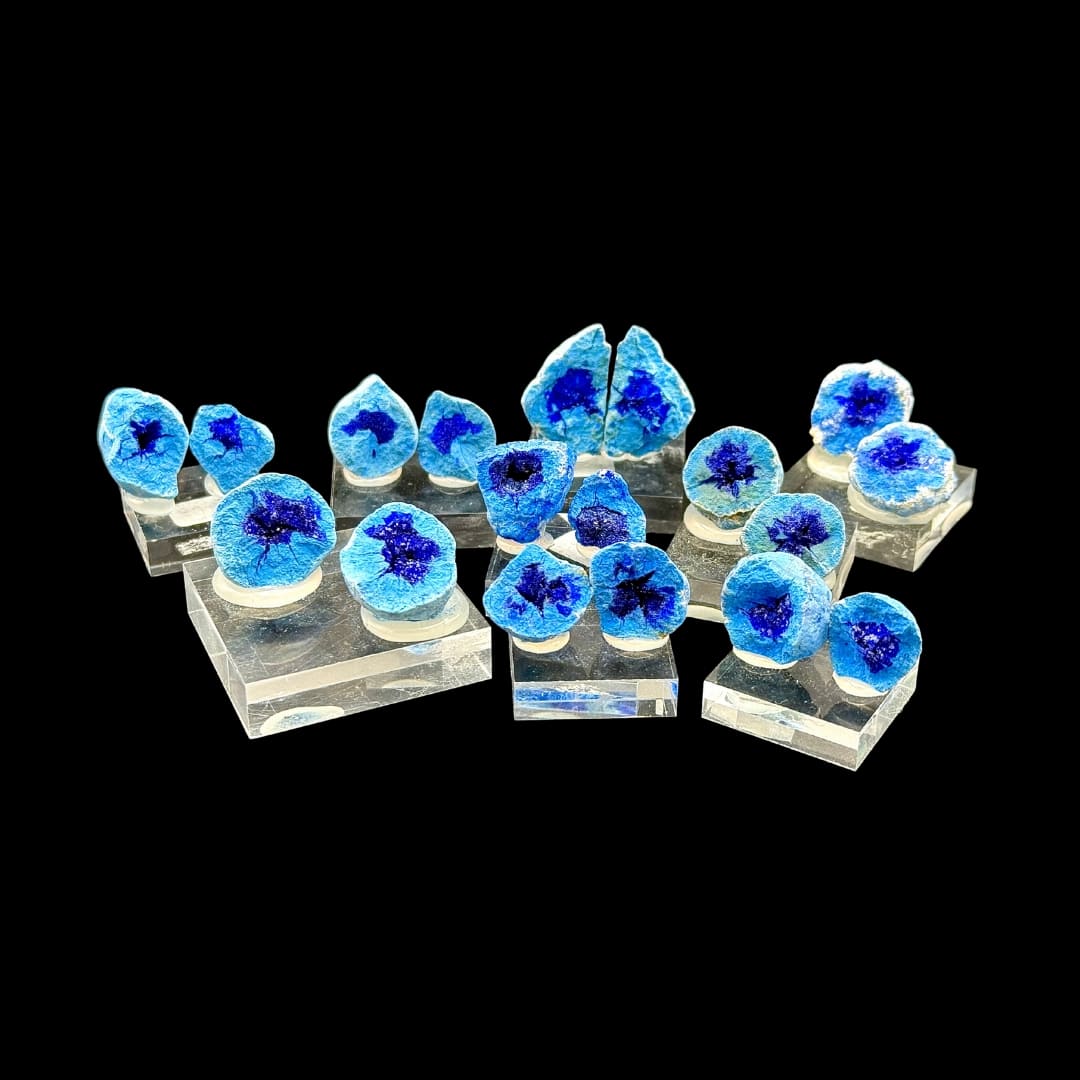 Azurite Bleue en "Mini Géode" - (Russie)