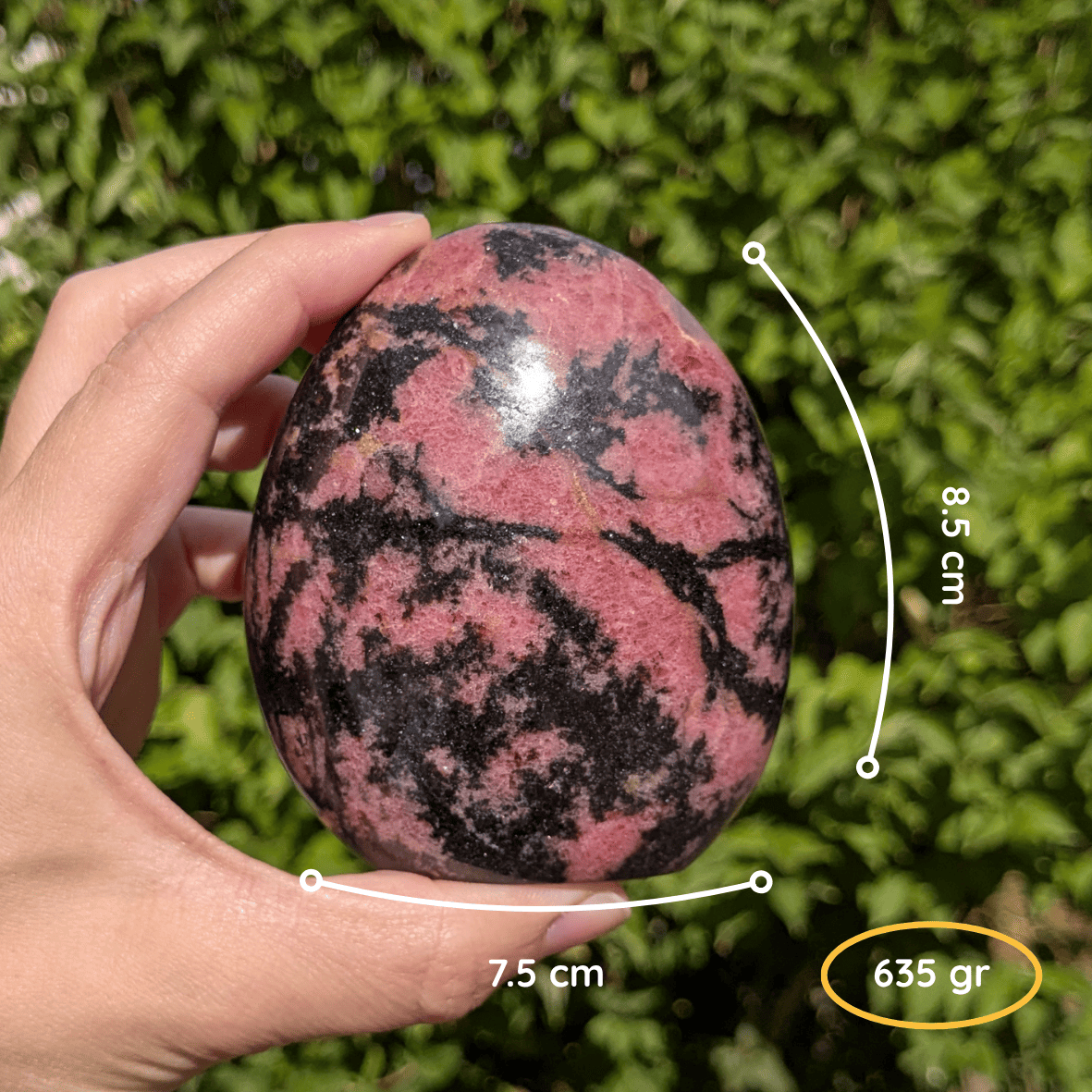 Bloc de Rhodonite n°2