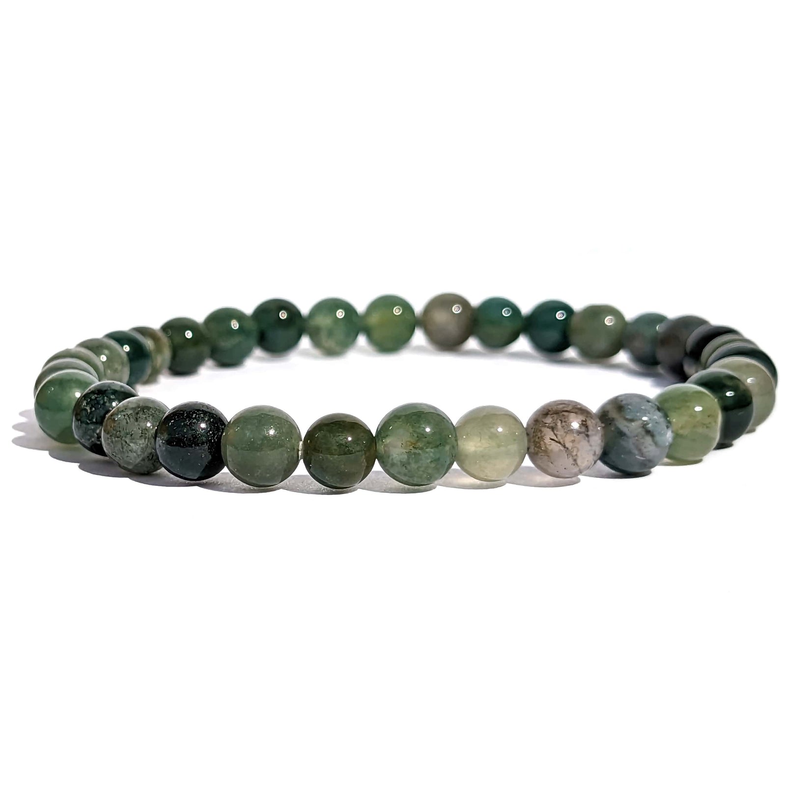 Bijoux et pierres en Agate Mousse