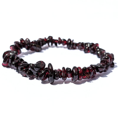 bracelet grenat rouge