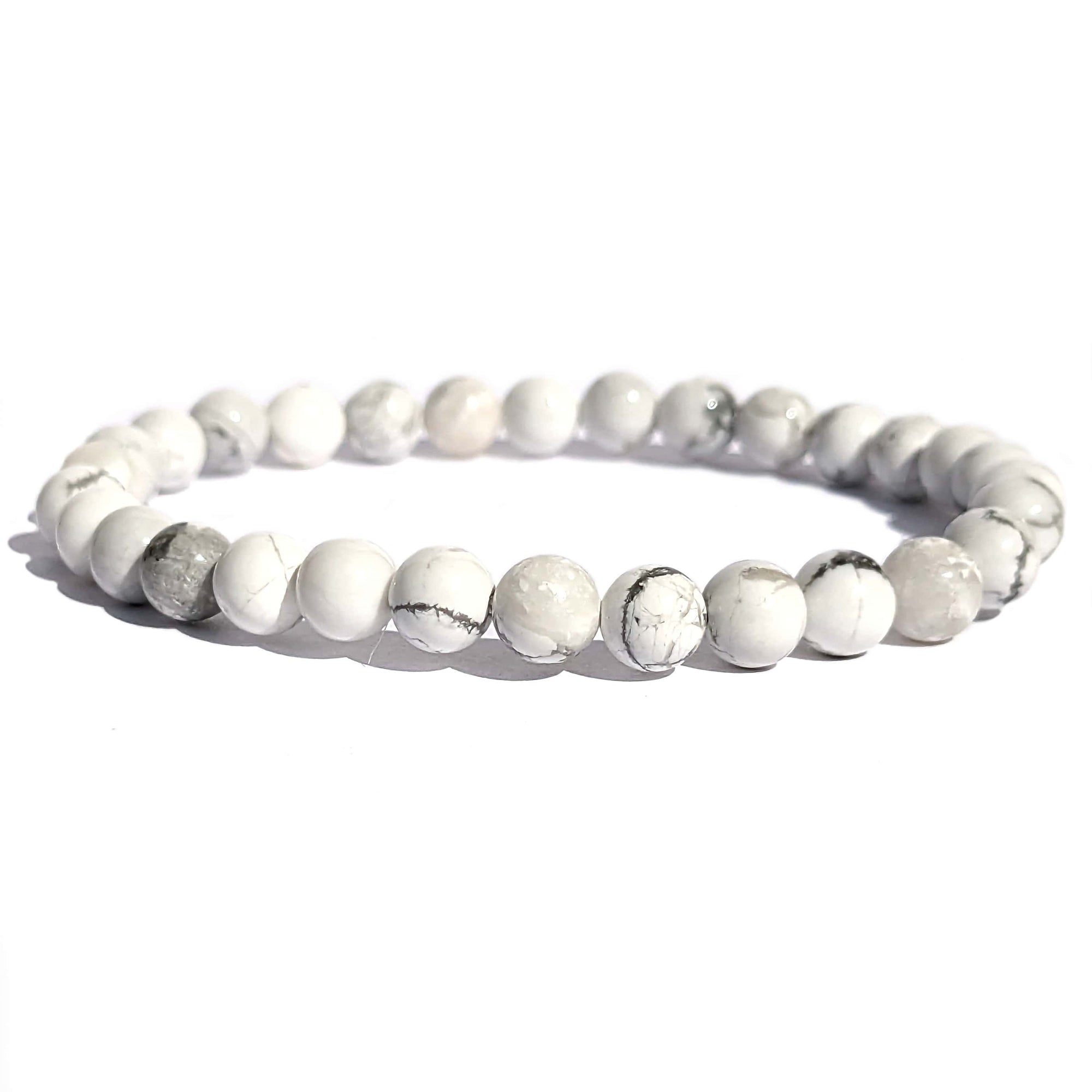 Bracelet en howlite — pierre alliée de l'heure miroir 23h23