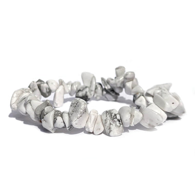 pierre naturelle howlite bracelet