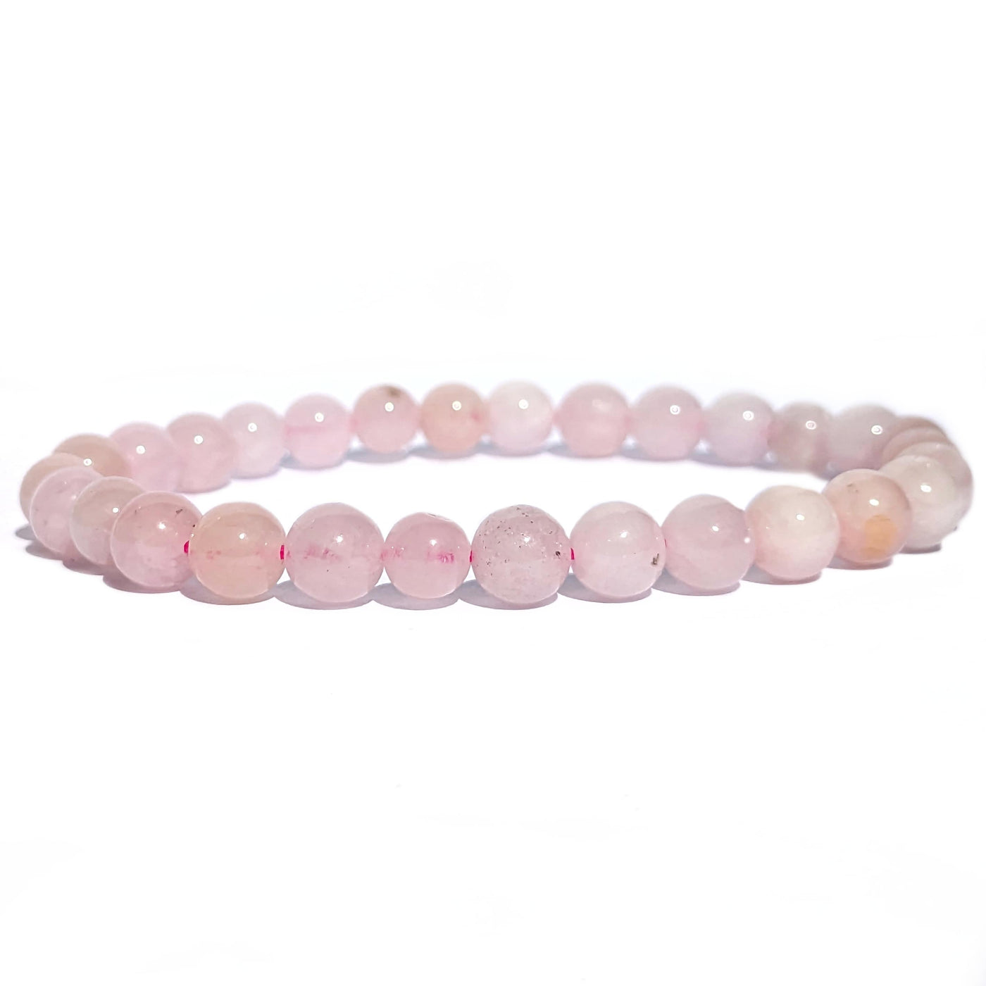 Bracelet en morganite — pierre alliée de l'heure miroir 01h01