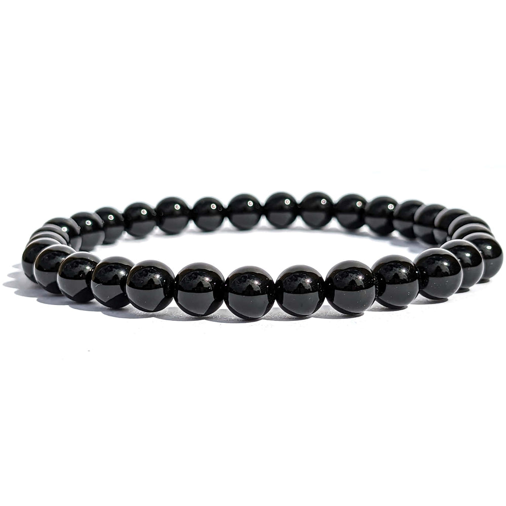 Bracelet en Obsidienne Noire - Protection et Renouveau