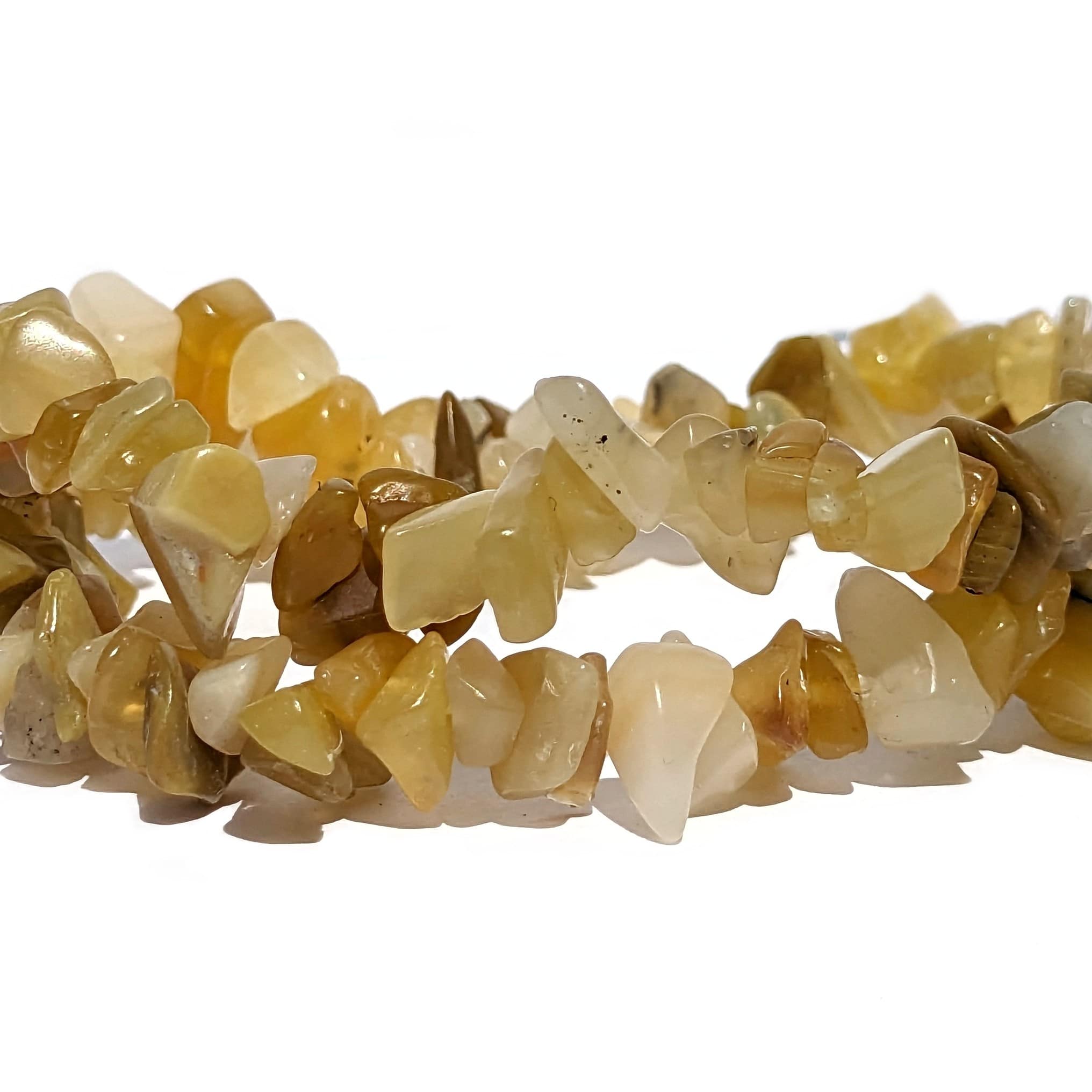 bracelet pierre opale jaune