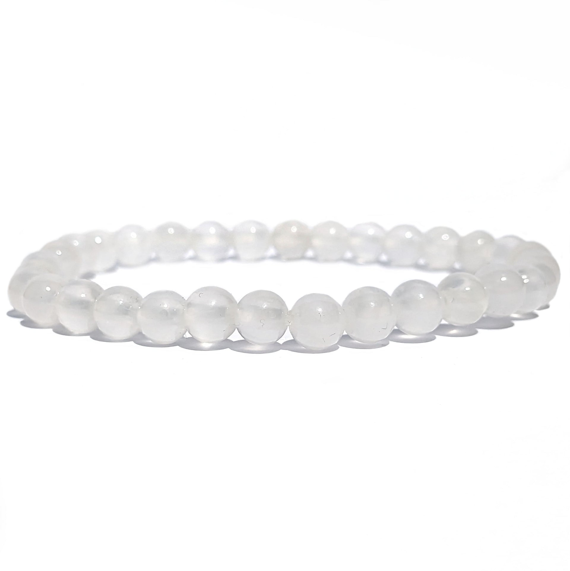 Bracelet Perles Quartz – Pureté et Harmonie Énergétique