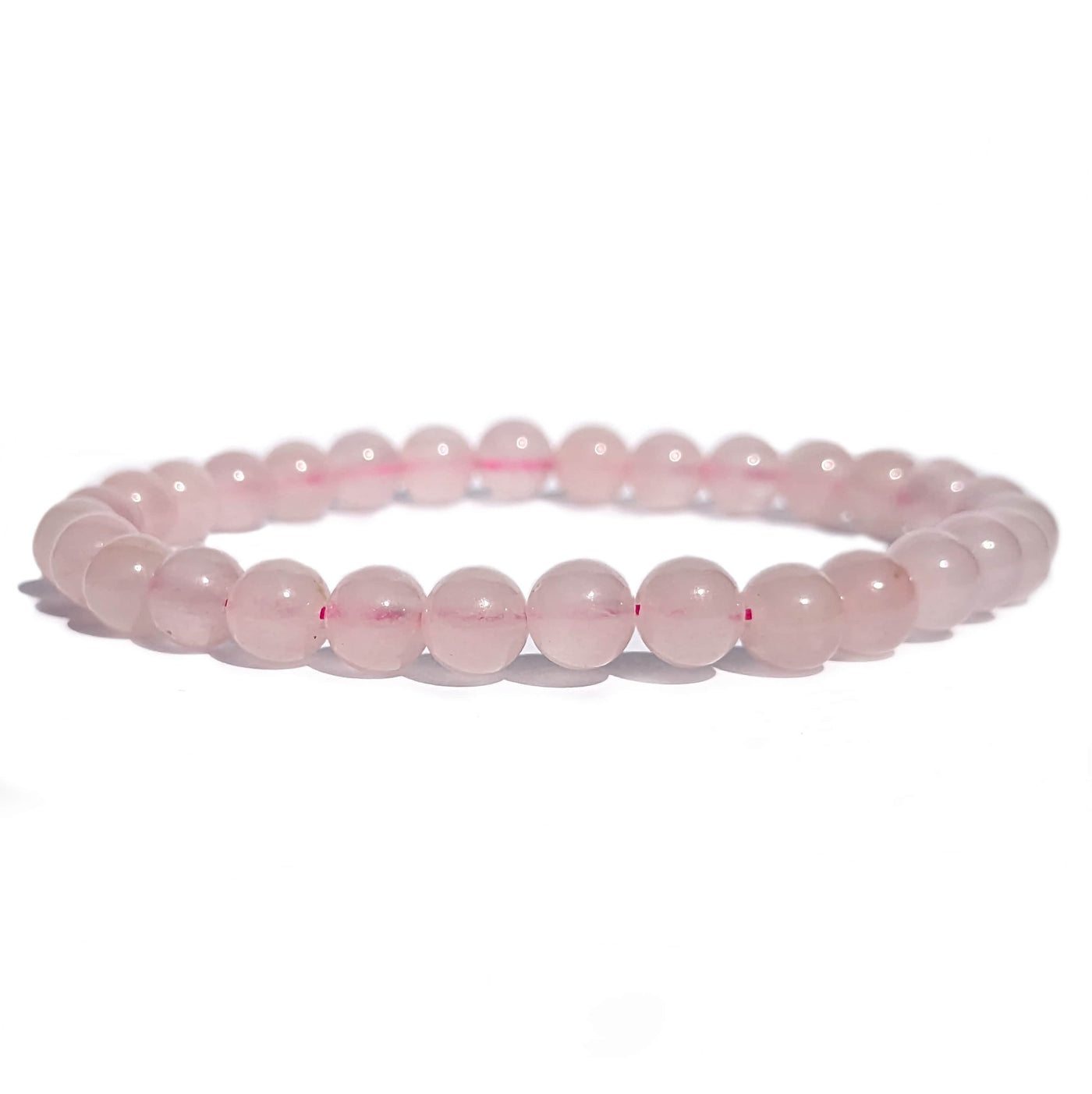 Bracelet en quartz rose — pierre alliée de l'heure miroir 07h07