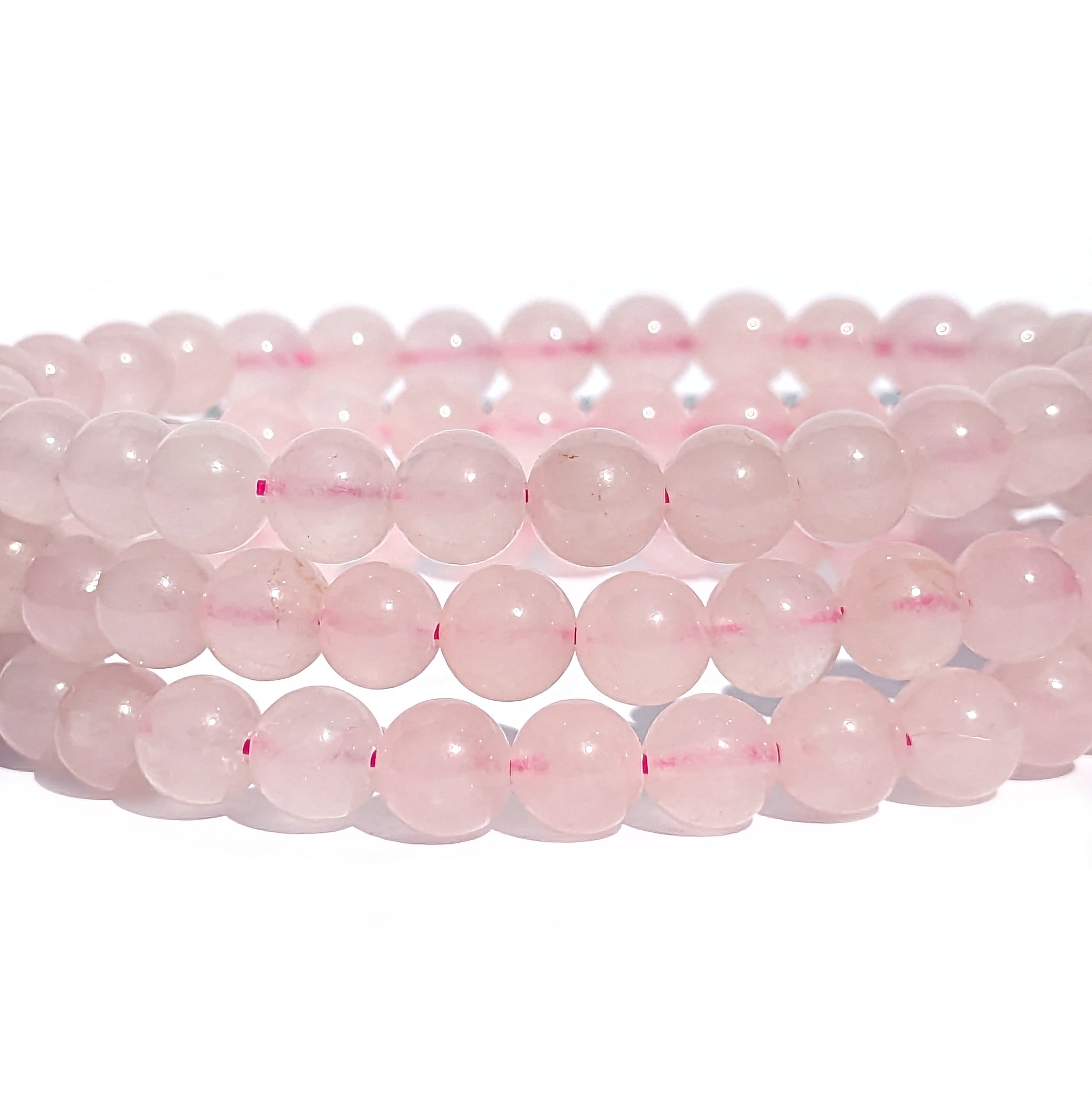 bracelet pierre quartz rose