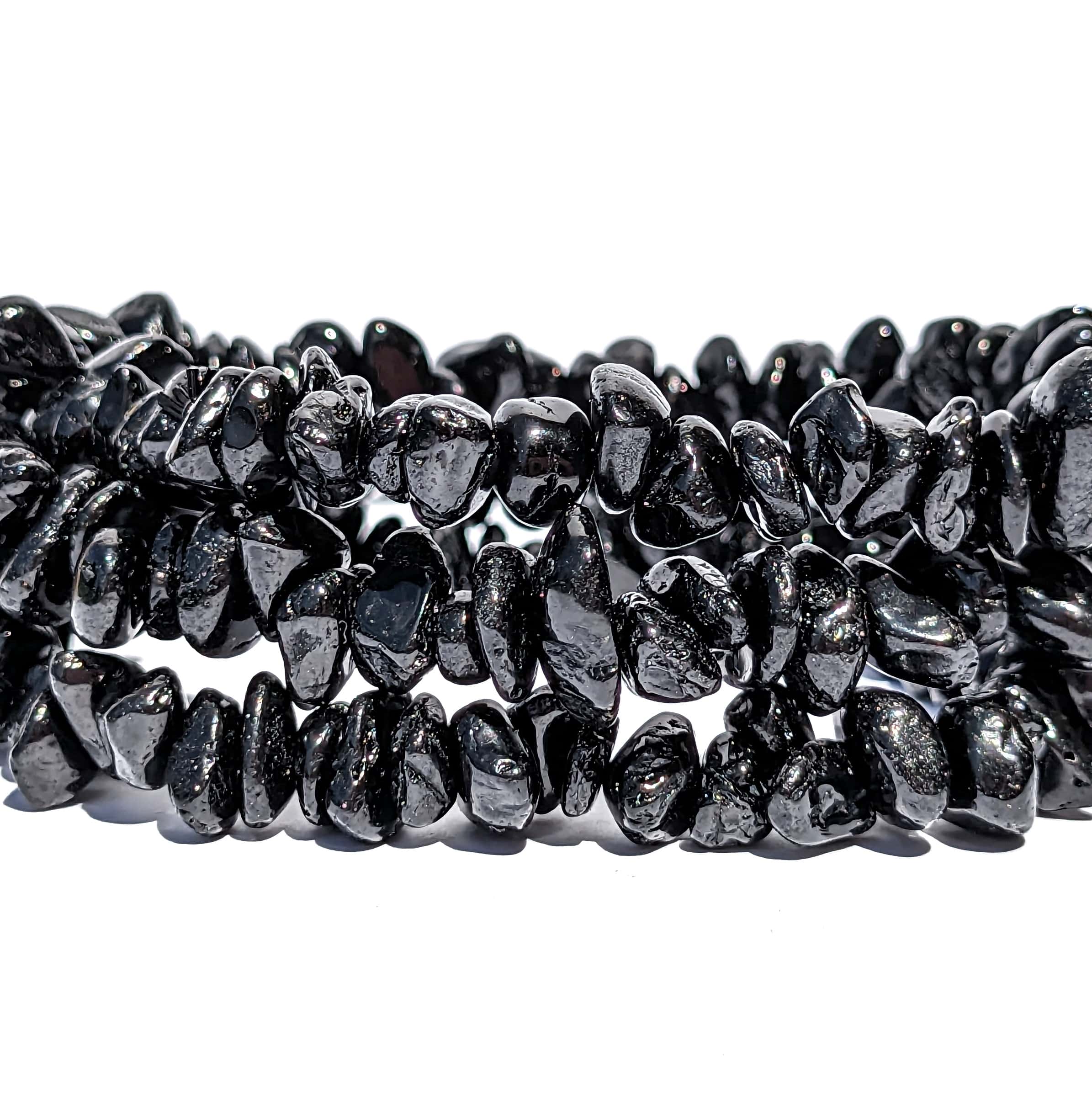 bracelet pierre tourmaline noire