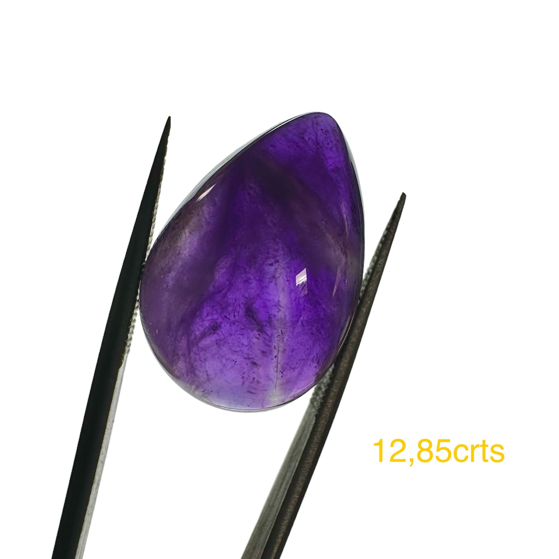 Cabochon Améthyste Goutte AA+ du brésil