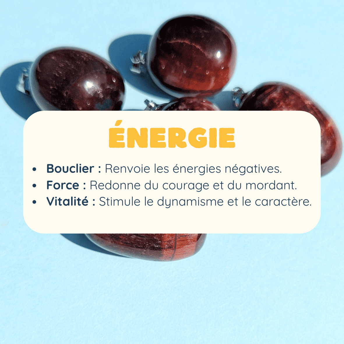Pendentif en Œil de Taureau Roulée – Force et Protection