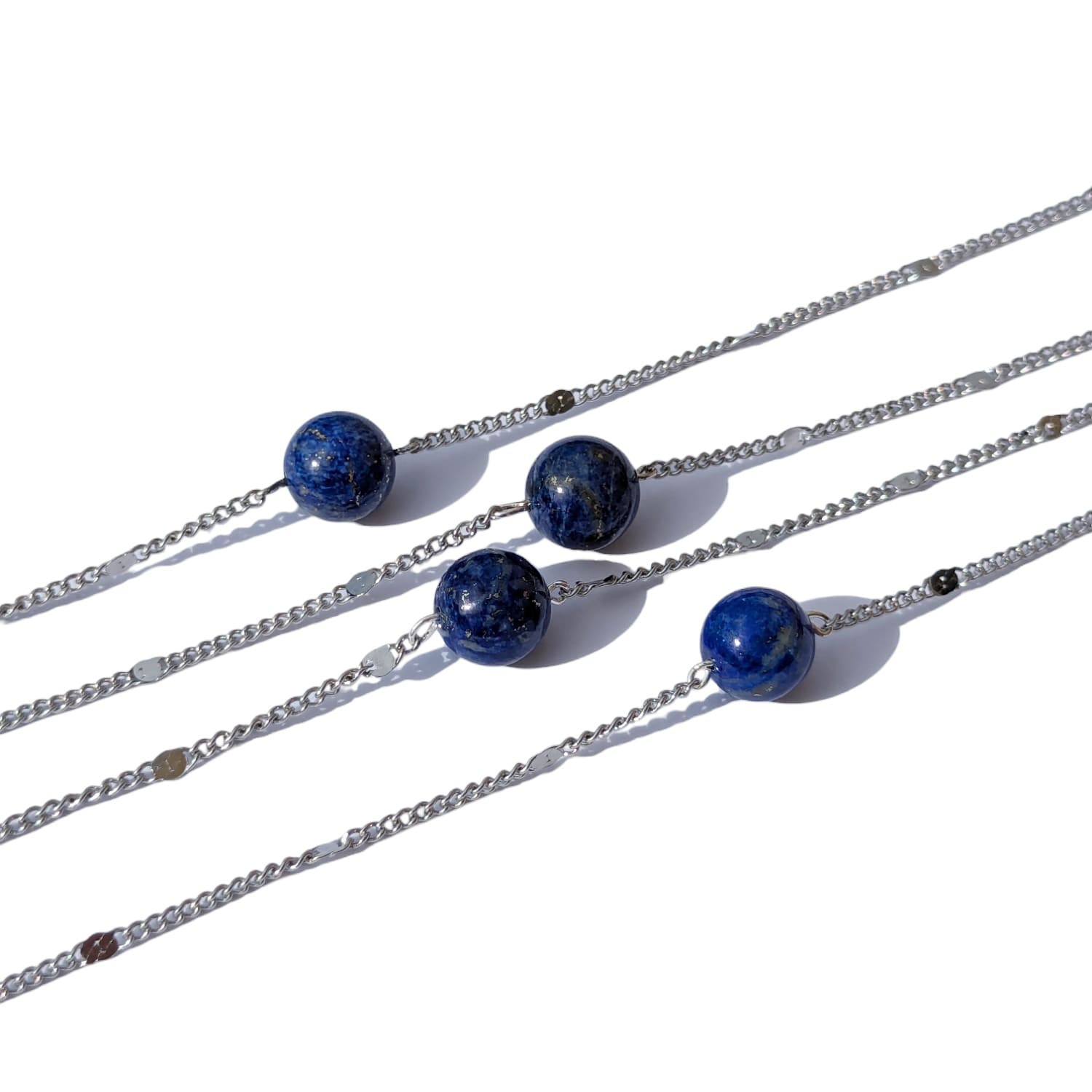 Collier ras de cou pierre Lapis-Lazuli