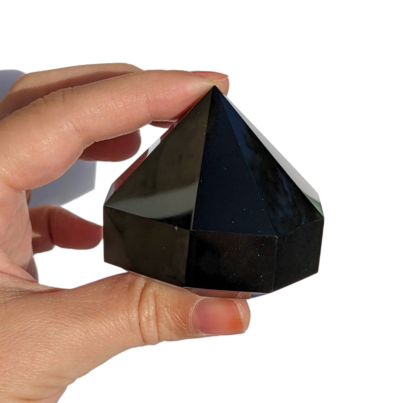 pierre obsidienne en diamant