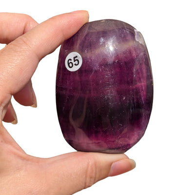 galet fluorite violette