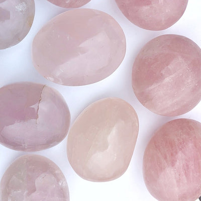 galet quartz rose