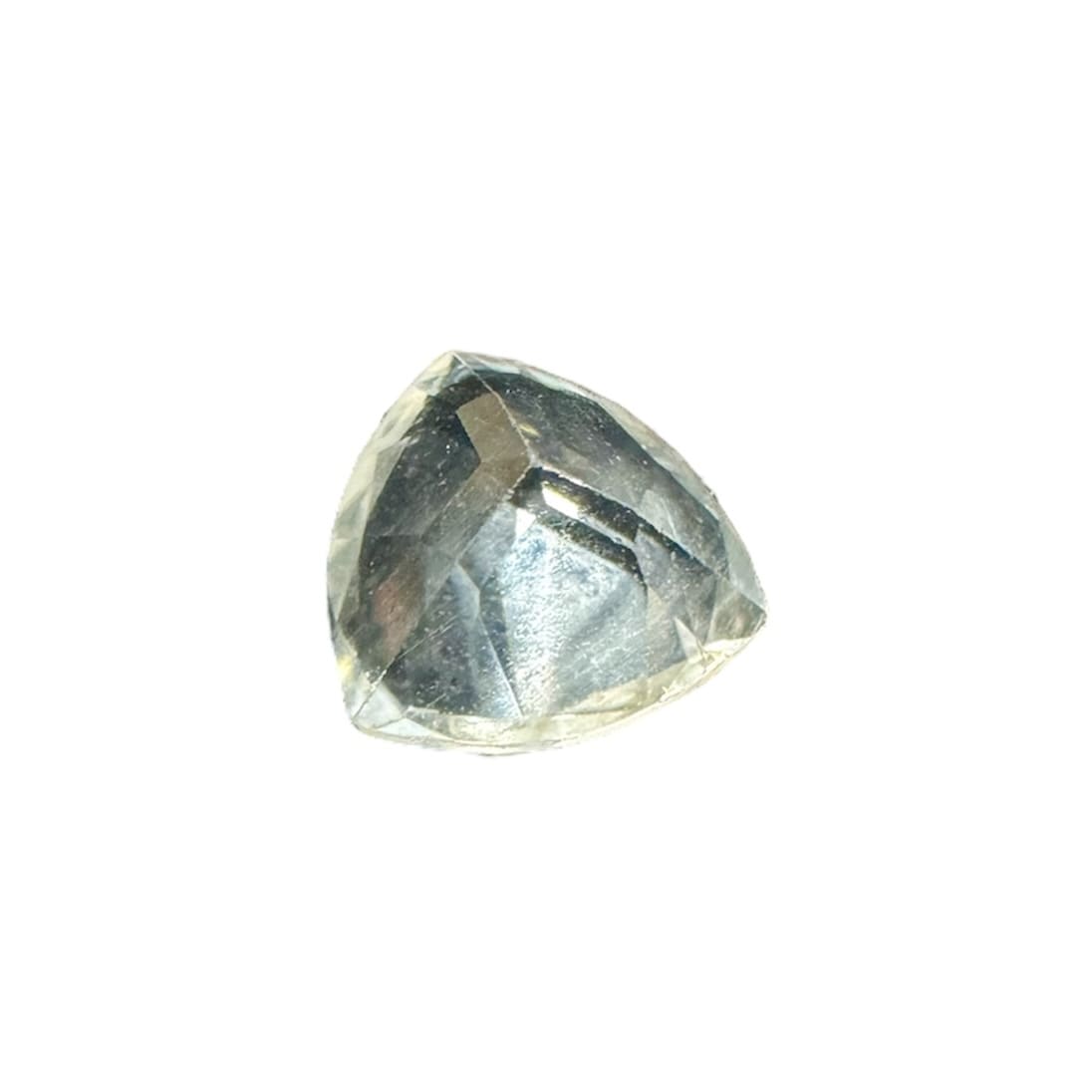 goshénite pierre gemme béryl incolore taille trillion