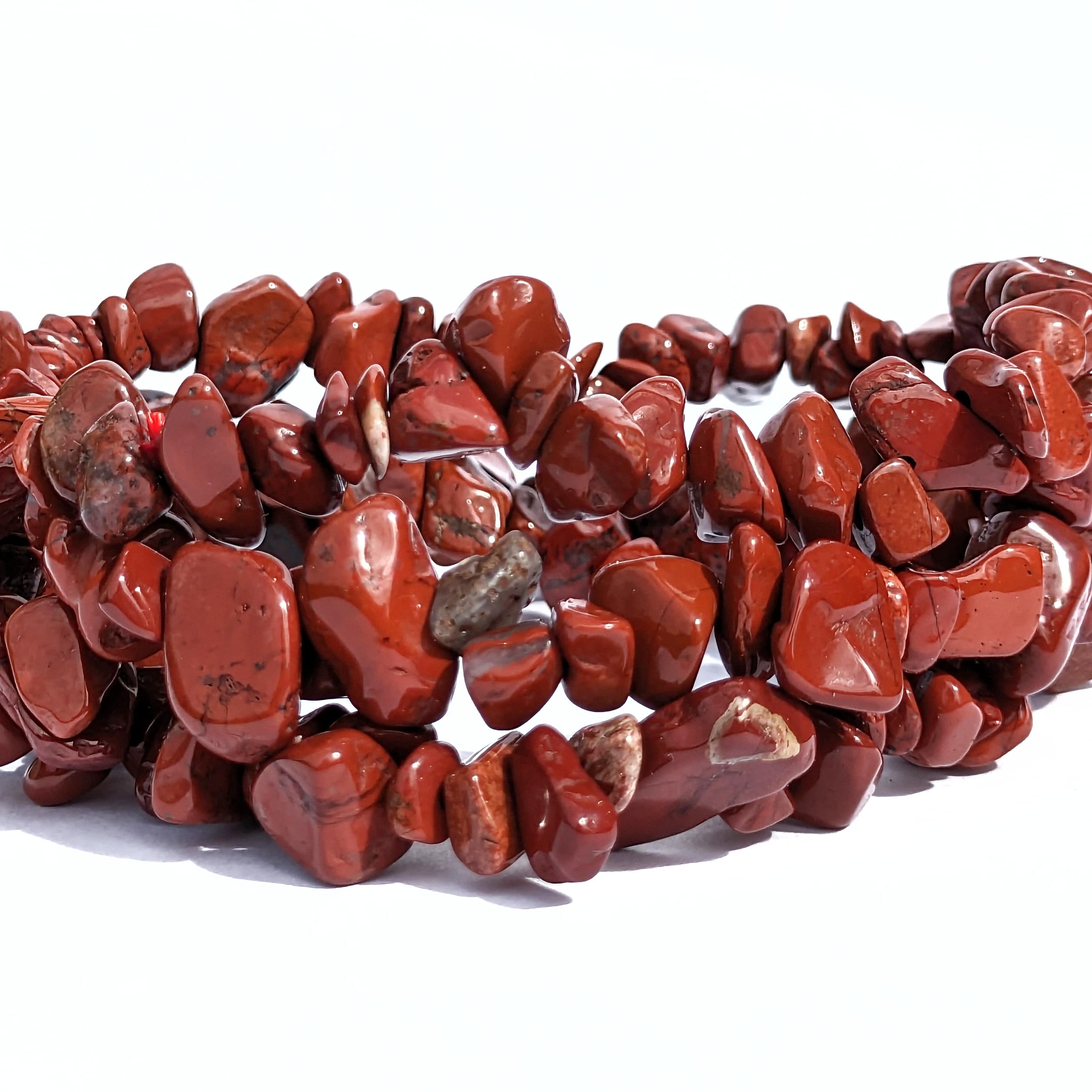 pierre jaspe rouge bracelet