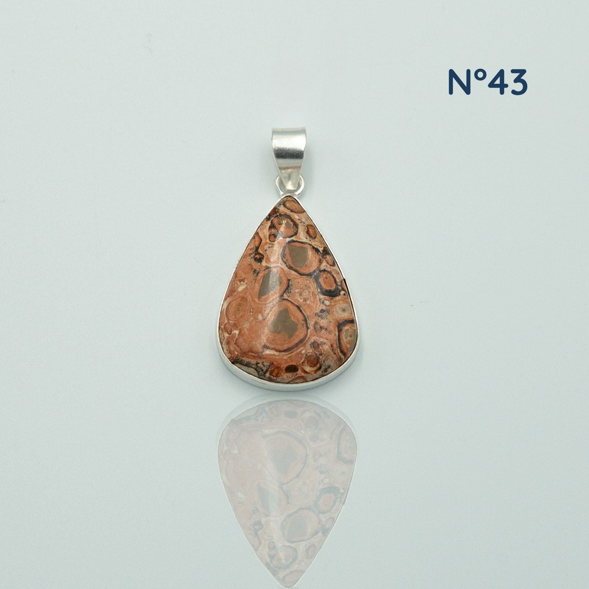 Pendentif Jaspe Léopard — Équilibre & Ancrage Profond