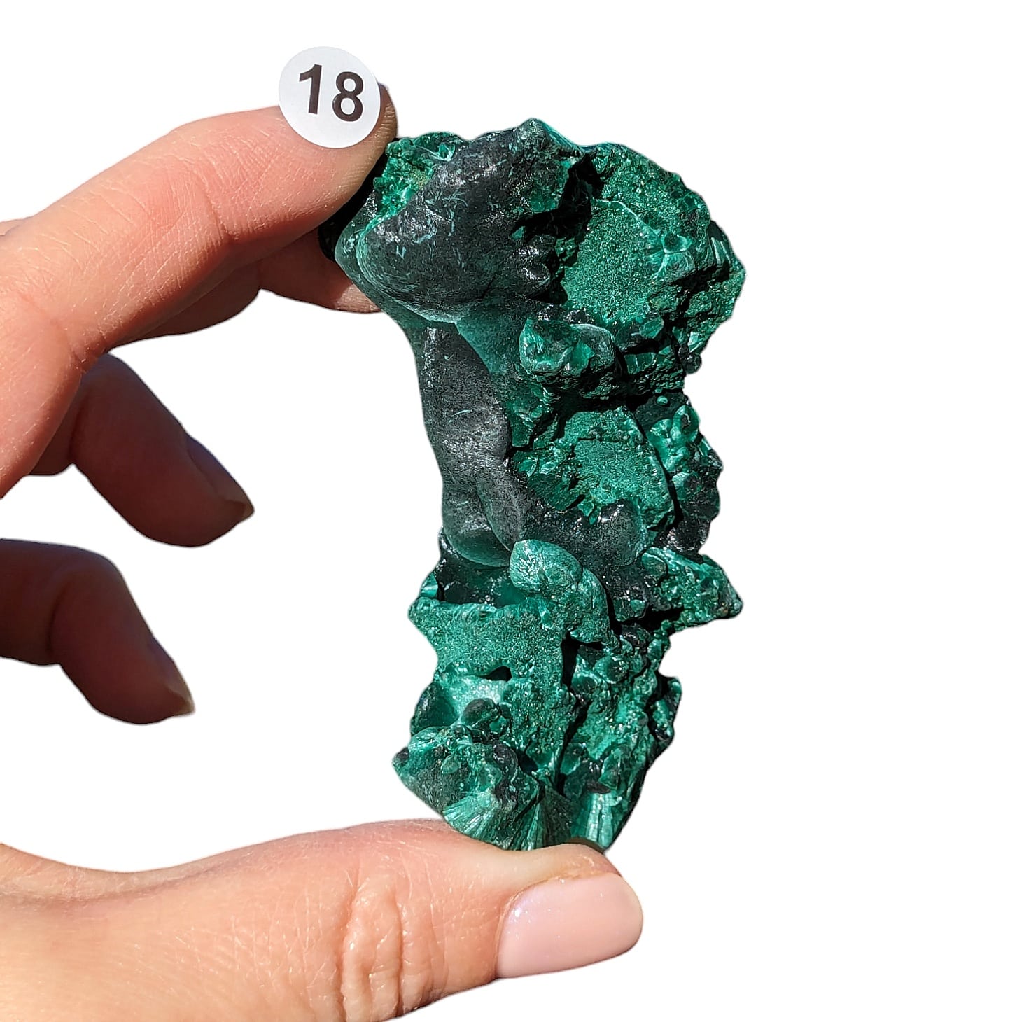 Malachite brute n°18