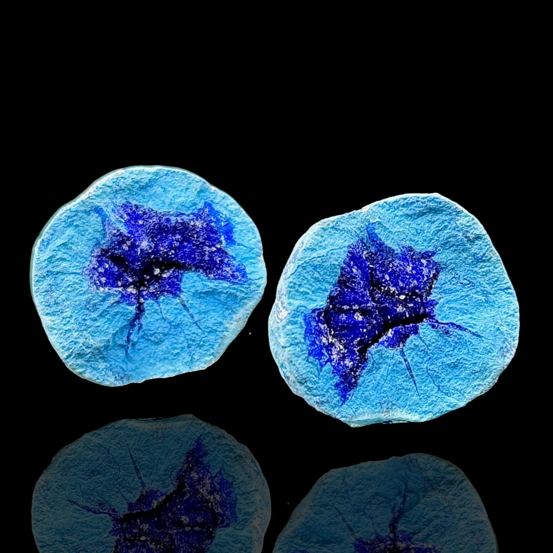 Azurite Bleue en "Mini Géode" - (Russie)