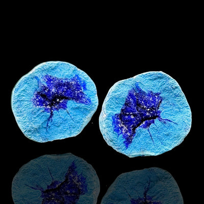 Azurite Bleue en "Mini Géode" - (Russie)