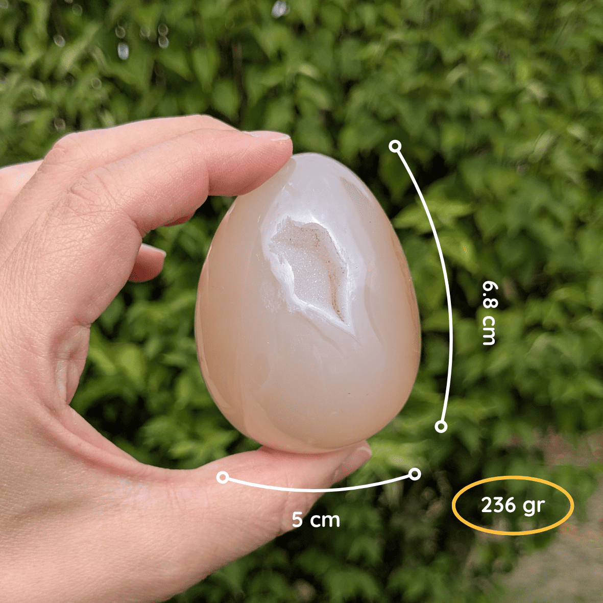 Oeuf agate