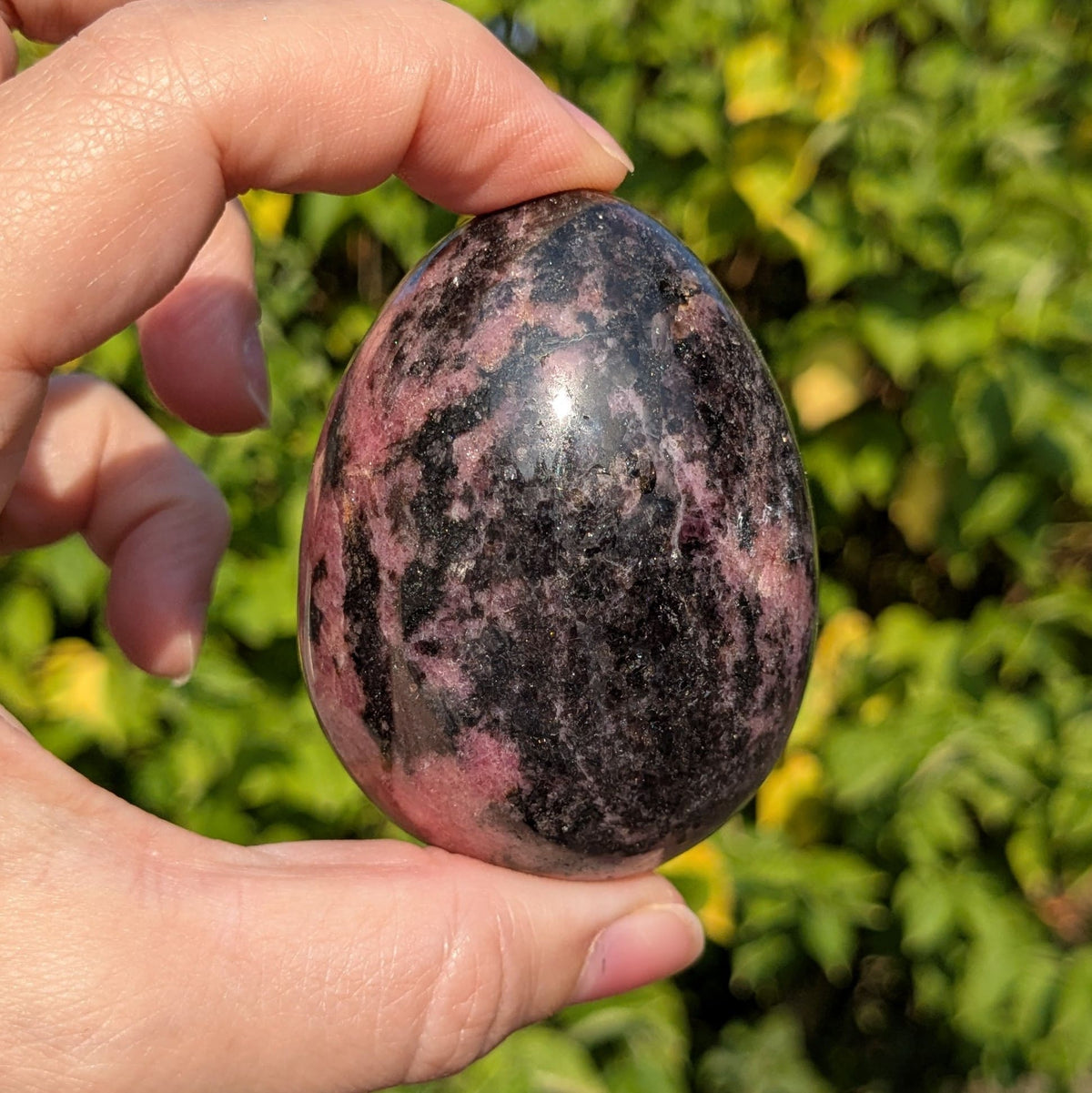 Oeuf rhodonite