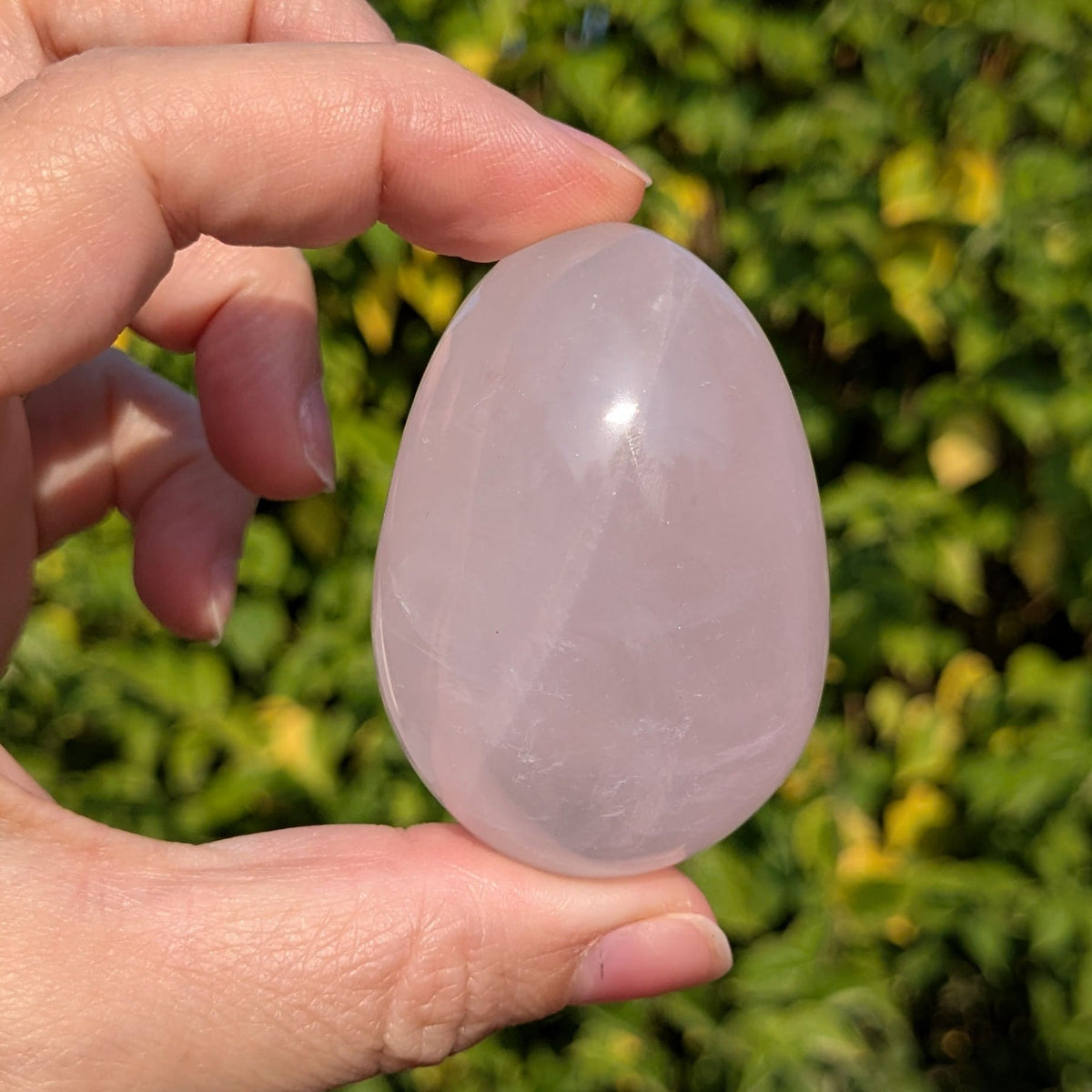 Oeuf Quartz Rose