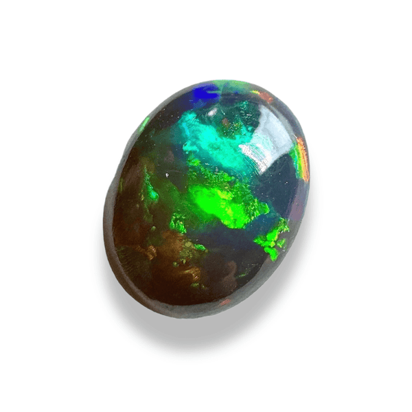 Rare !! Opale Noire Et Multicolore D'Ethiopie : 2,89 Carats ★★ P406 Rare !! Opale Noire Et Multicolore D'Ethiopie : 2,89 Carats ★★ P406