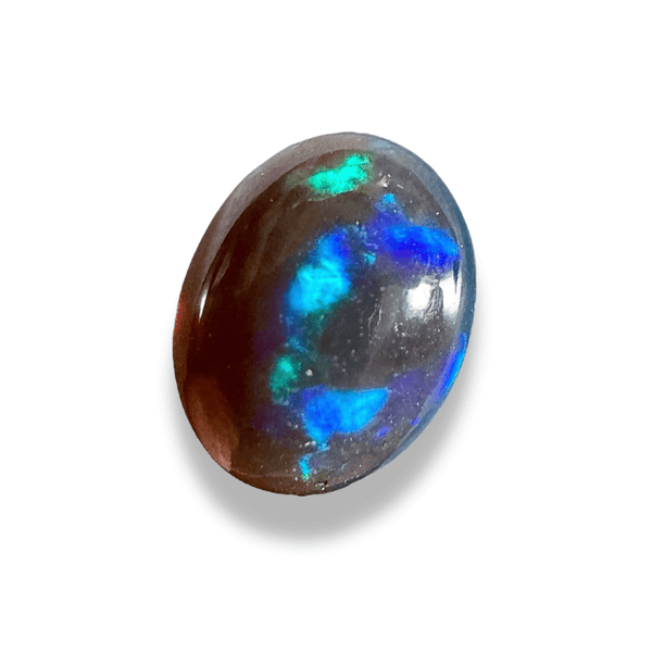 RARE !! OPALE NOIRE ET MULTICOLORE D'ETHIOPIE : 1,23 CARAT RARE !! OPALE NOIRE ET MULTICOLORE D'ETHIOPIE : 1,23 CARAT