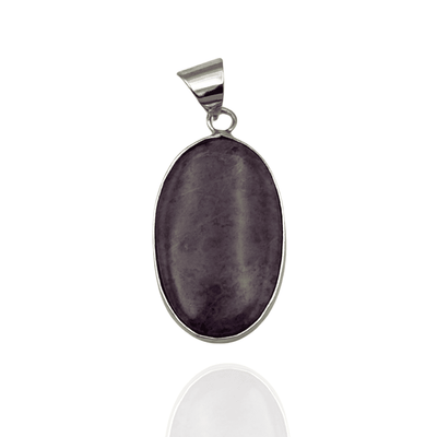 Pendentif en Jade Lavande – Sérénité et Équilibre Intérieur