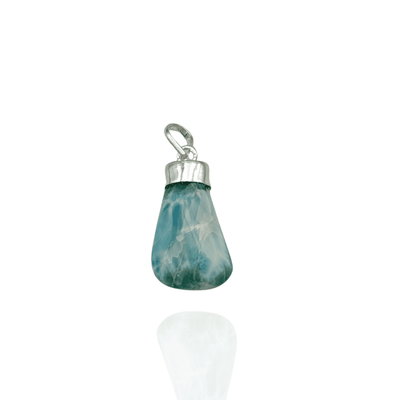 Pendentif en Larimar – Apaisement et Élévation Spirituelle