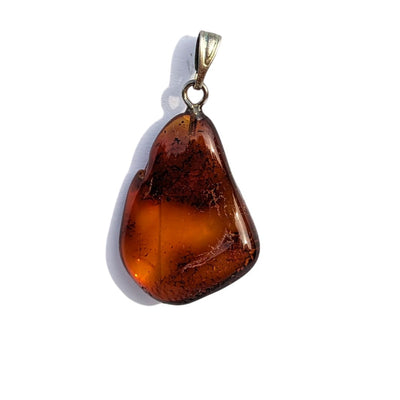 pendentif en ambre naturelle