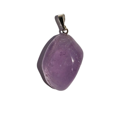 Pendentif en Améthyste Roulée – Sérénité et Élévation Spirituelle