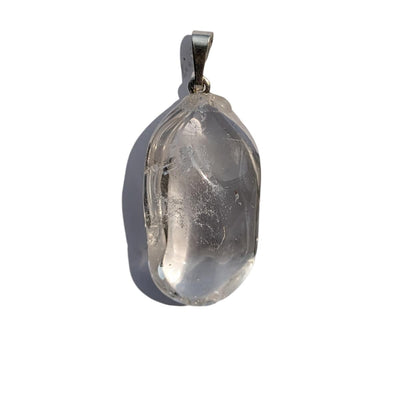 pendentif pierre cristal de roche