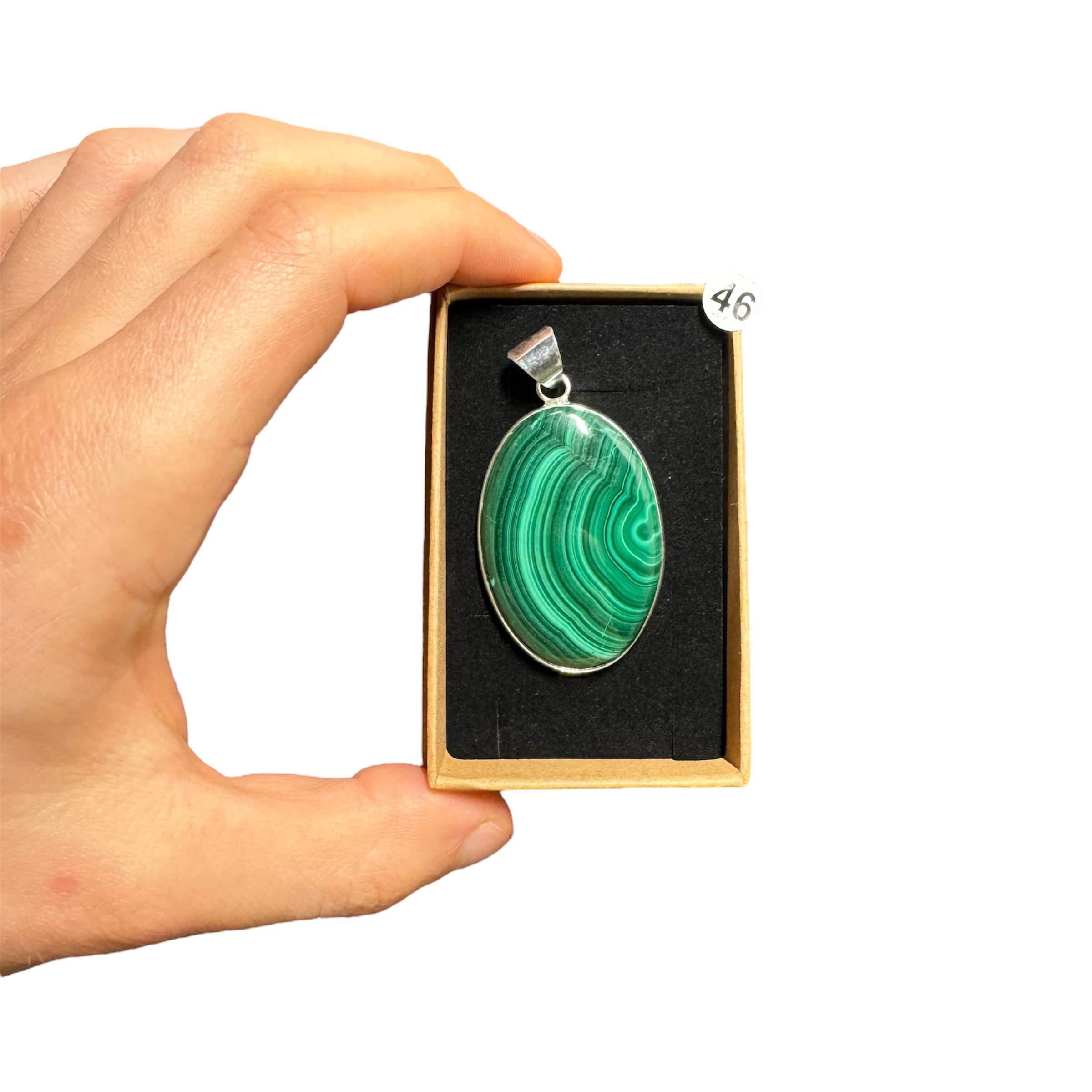 Pendentif Malachite