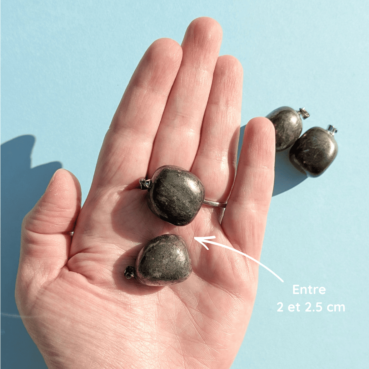 Pendentif en pyrite – Protection et Force Intérieure