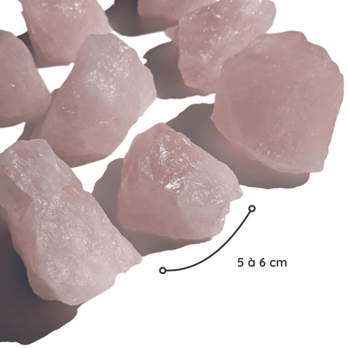 brut quartz rose