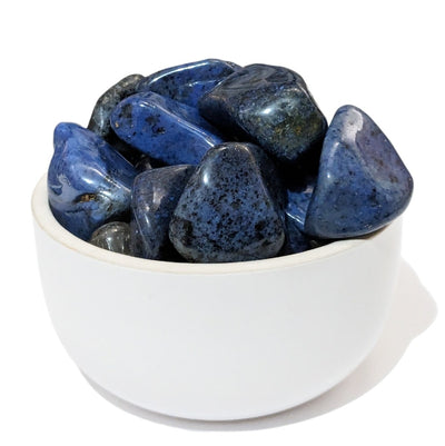 Pierre Roulée en Dumortiérite – Sérénité et Clarté Mentale