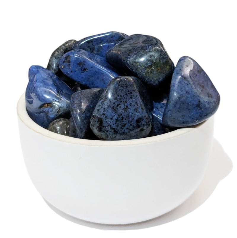 Bijoux et pierres en dumortiérite