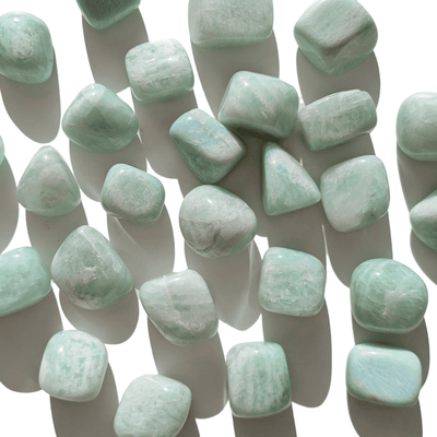 pierre roulée en amazonite