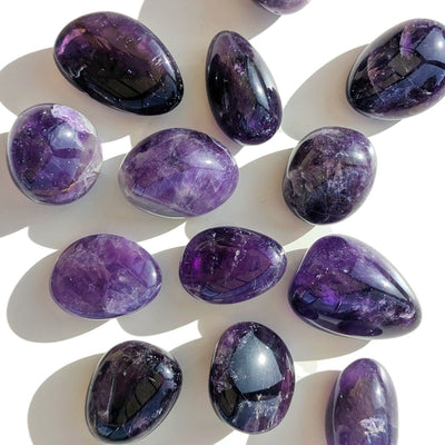 pierre roulée pierre améthyste