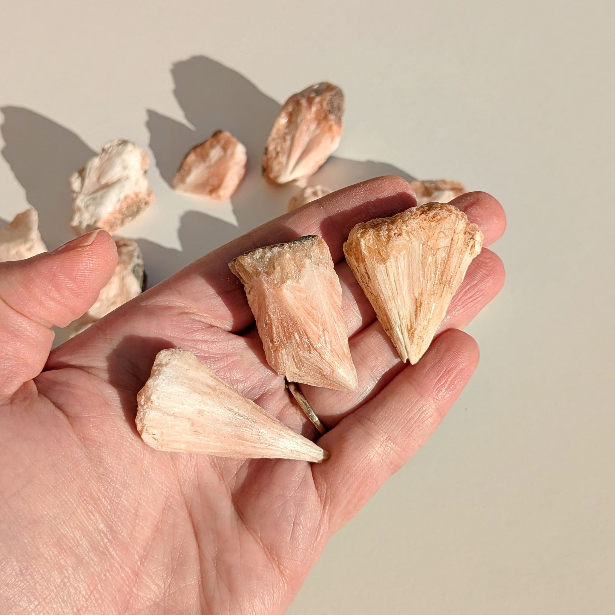 pierre naturelle scolecite