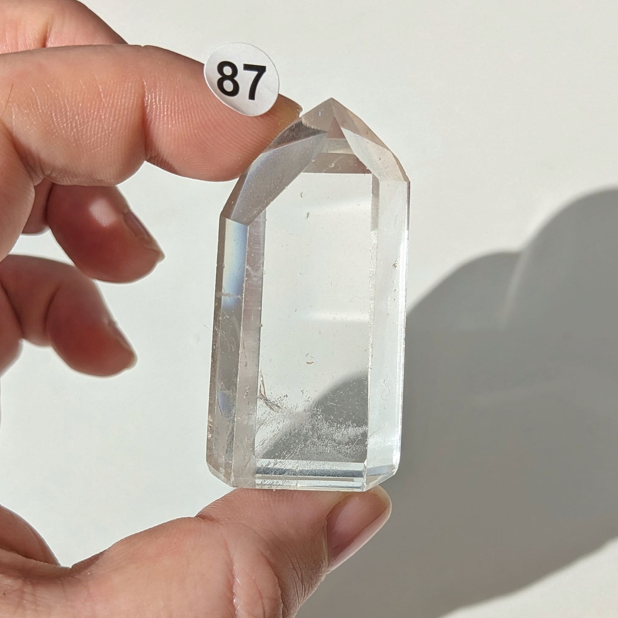 Pointe en Cristal de Roche – Clarté & Amplification énergétique