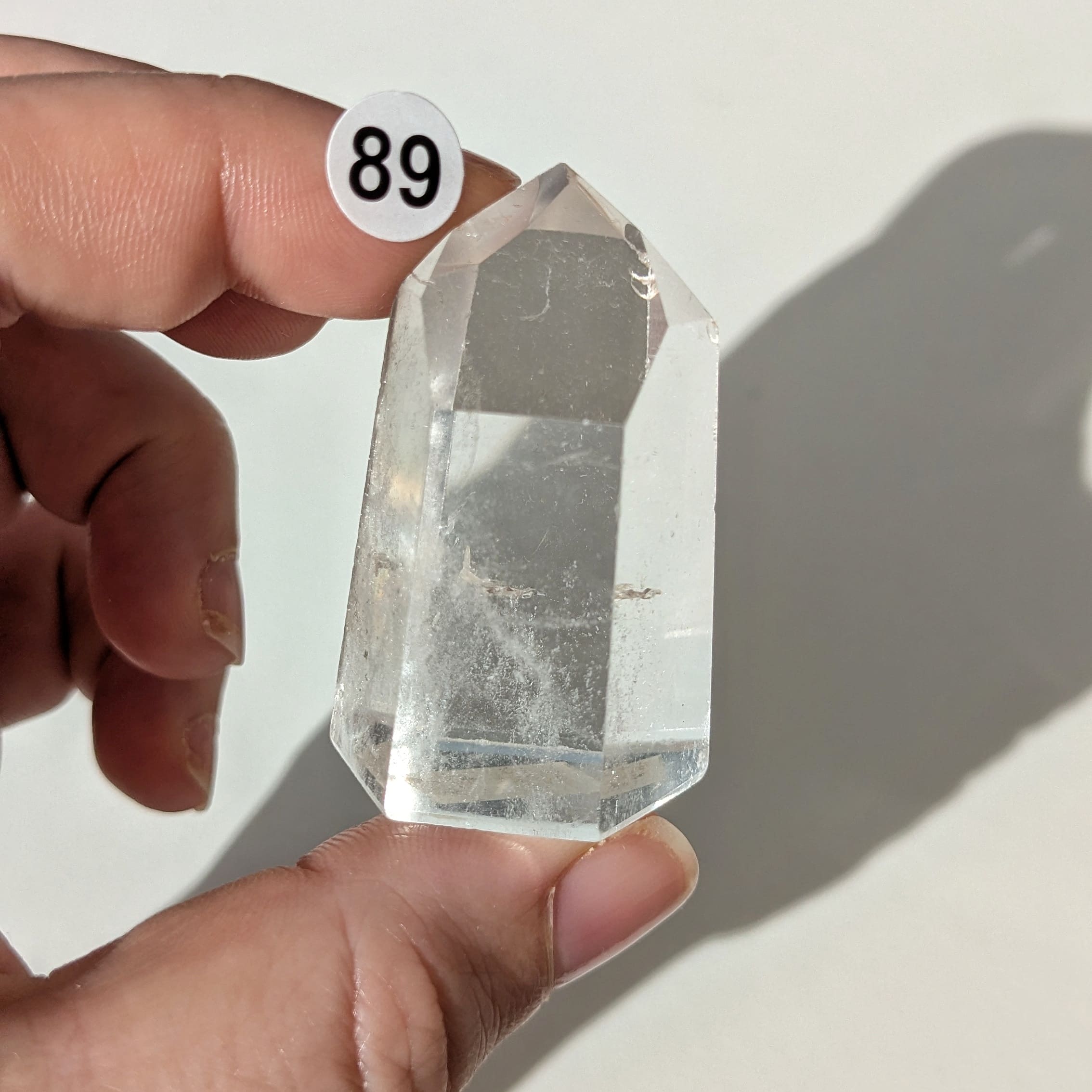 Pointe en Cristal de Roche – Clarté & Amplification énergétique