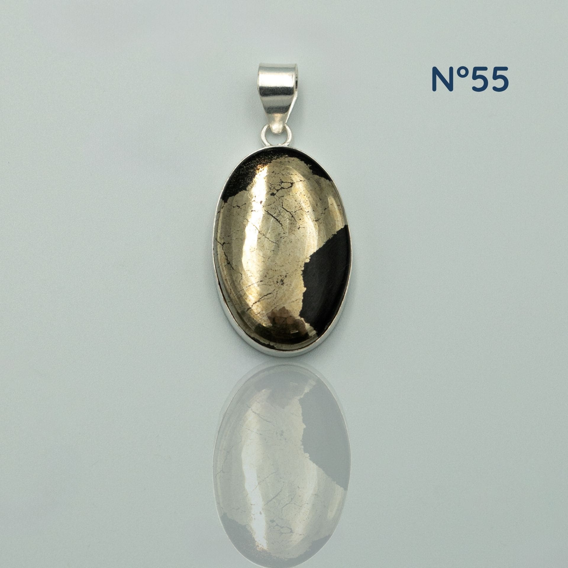 Pendentif Pyrite schist 55